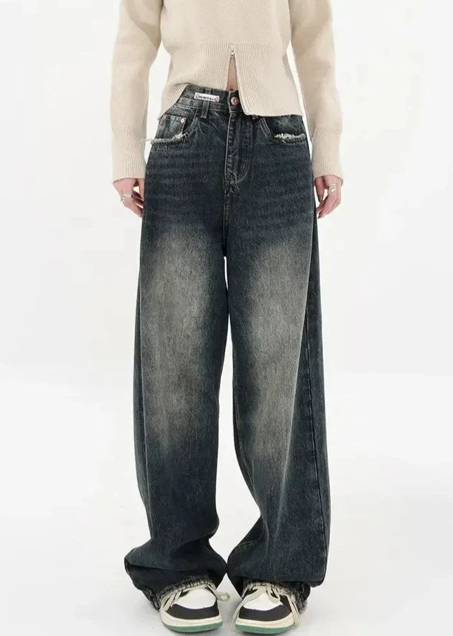 Retro High Waist Jean