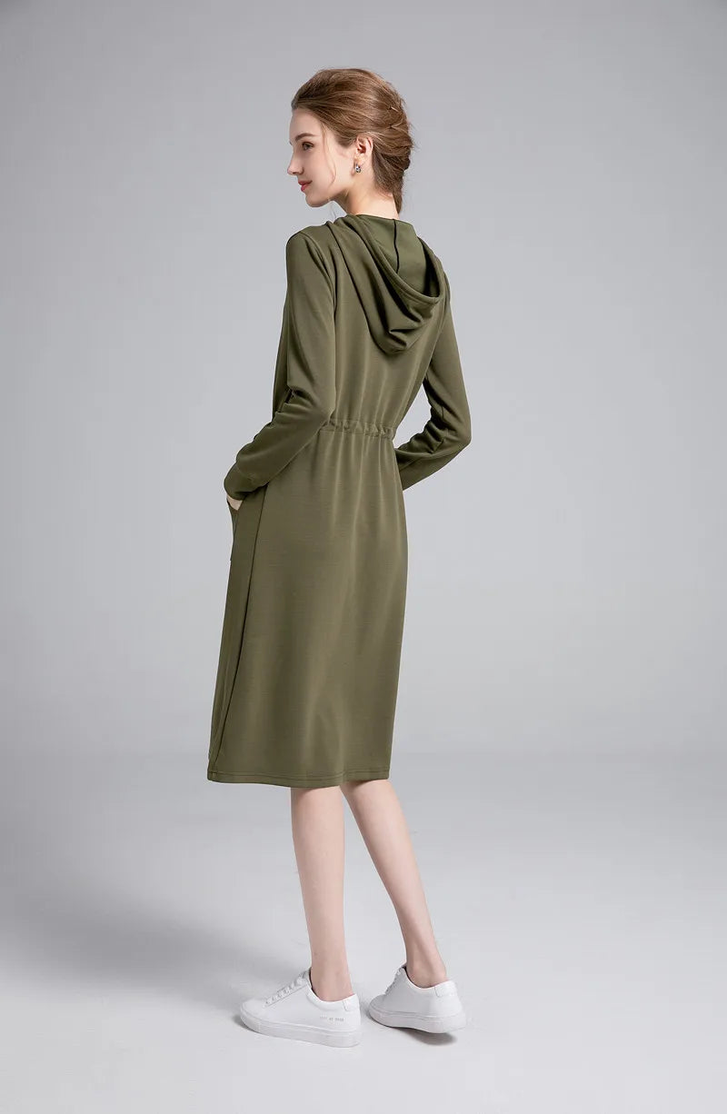 AS fashion hoodie dress