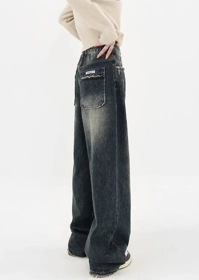 Retro High Waist Jean